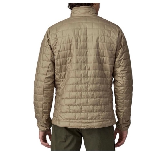 Patagonia Men’s XXL Nano Puff Jacket Seabird Grey Tan NWT Puffer Puffy - Picture 9 of 10